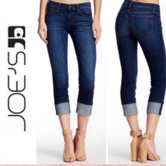 Joe’s- Cuff Crop Capri Jeans with Flawless Fit- Size 24 - Picture 2 of 12